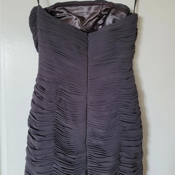 Rare Opulence Ruched Strapless Mini Dress - Picture 7 of 15